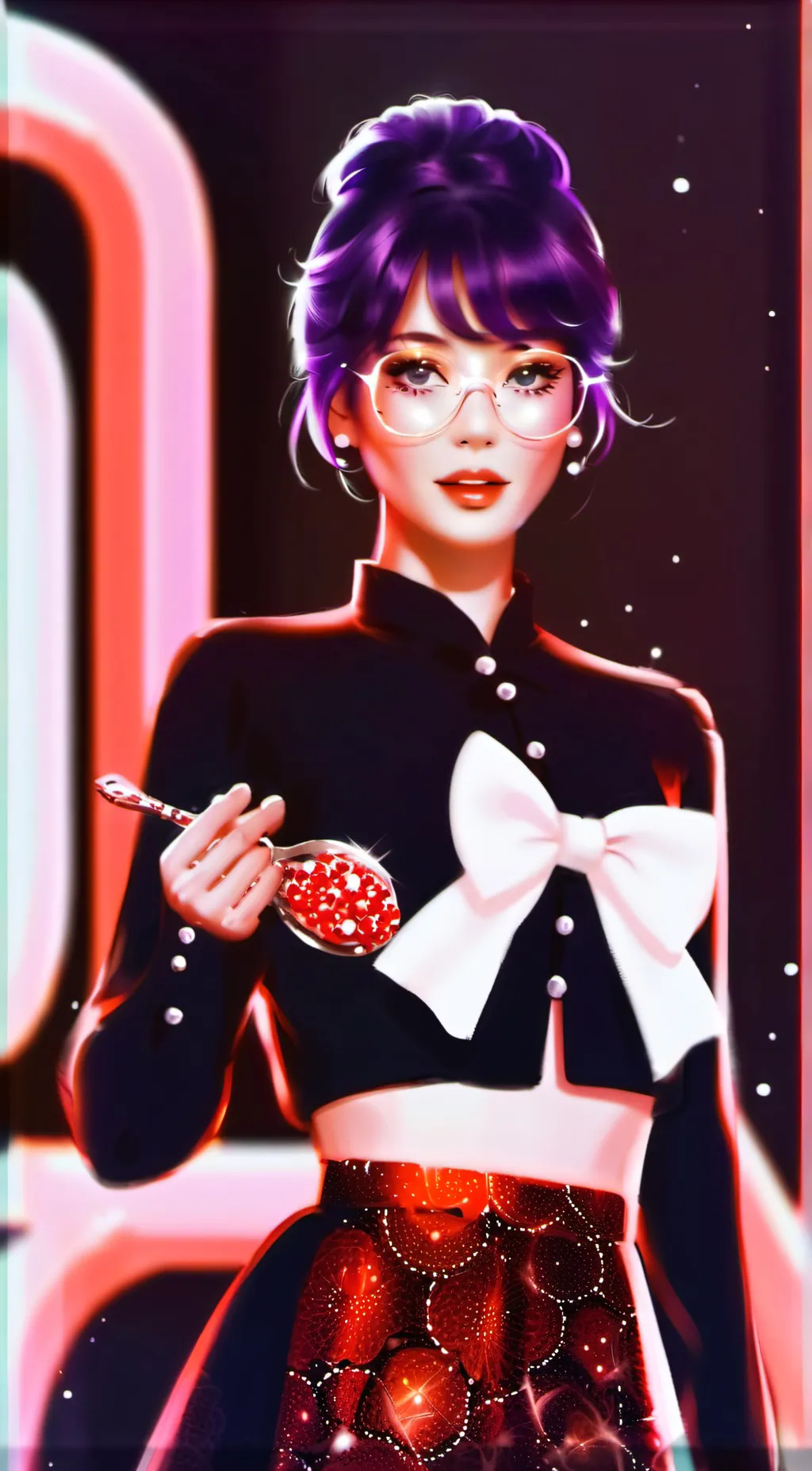 ai character: makenzie  background