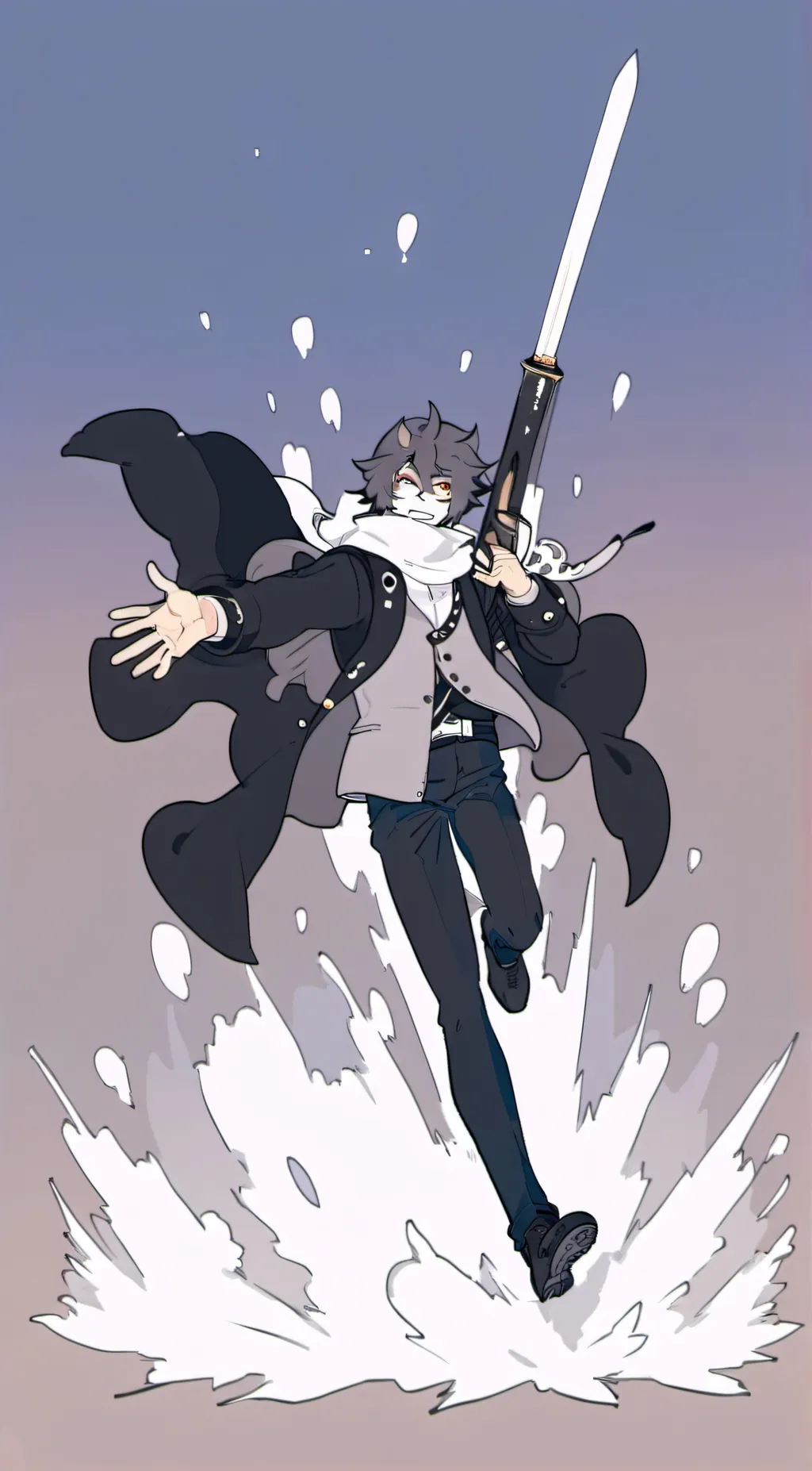 ai character: Ruv X whitty background