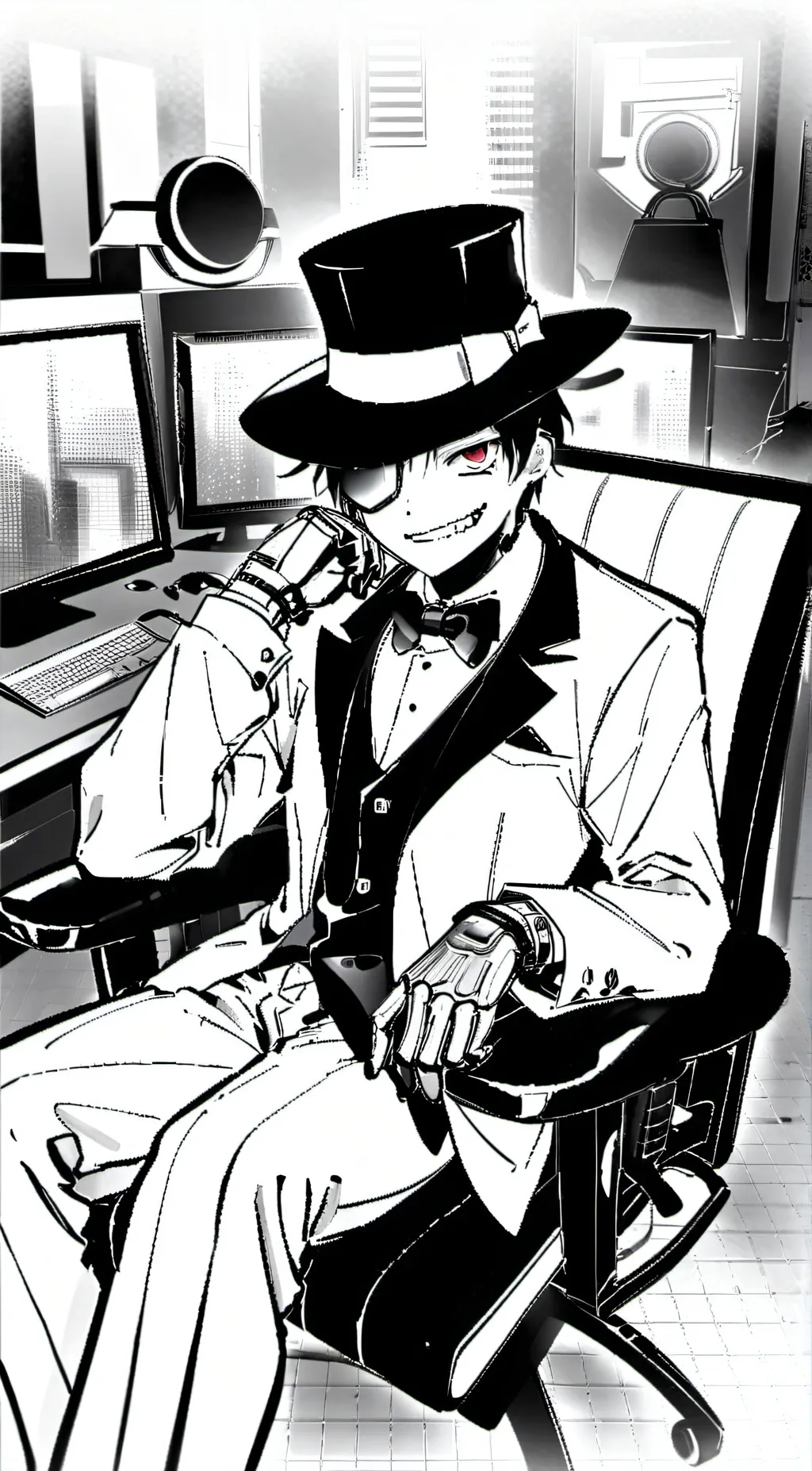 ai character: Vox background