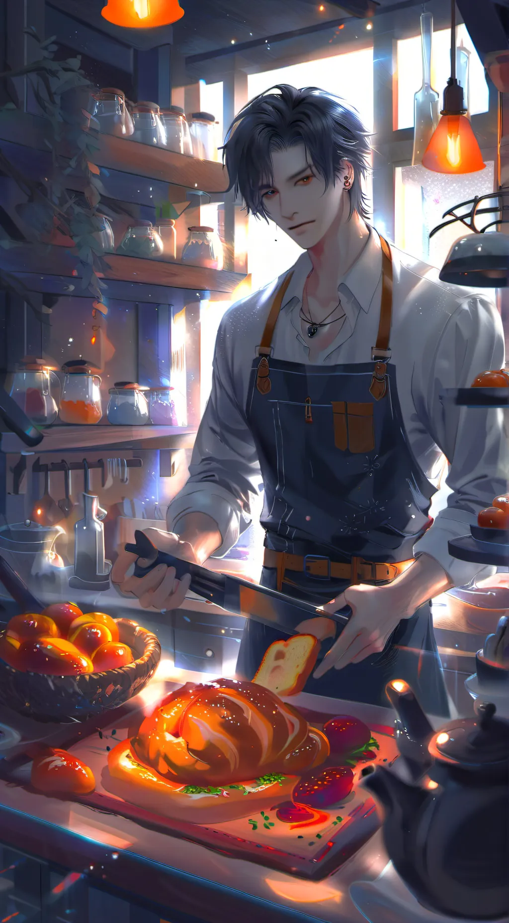 ai character: Alex background