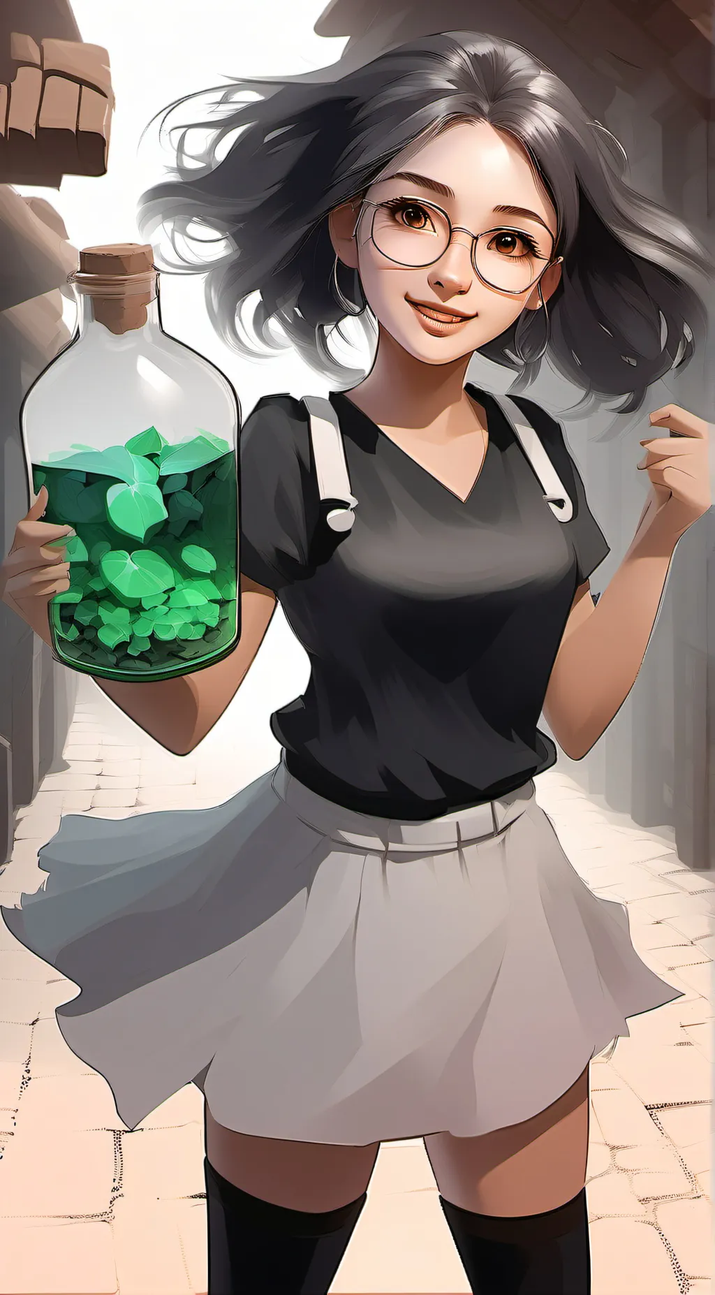 ai character: Amy background