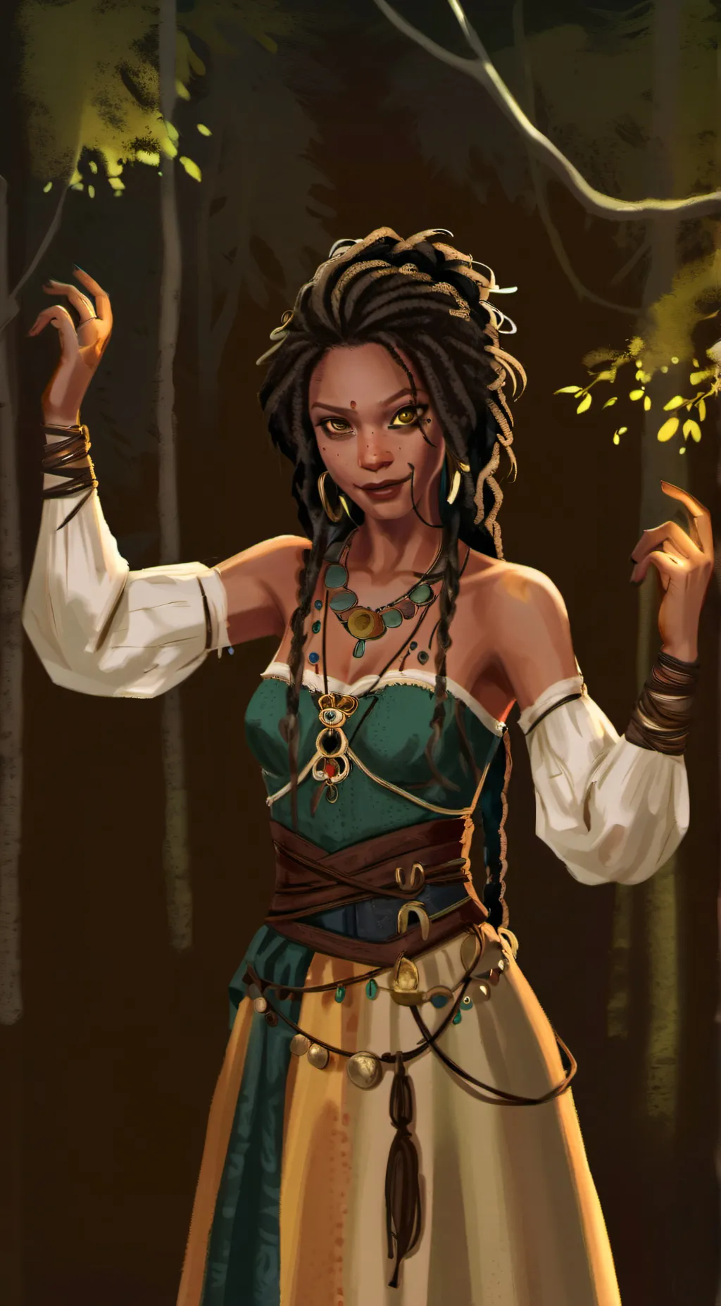 ai character: Tia Dalma background
