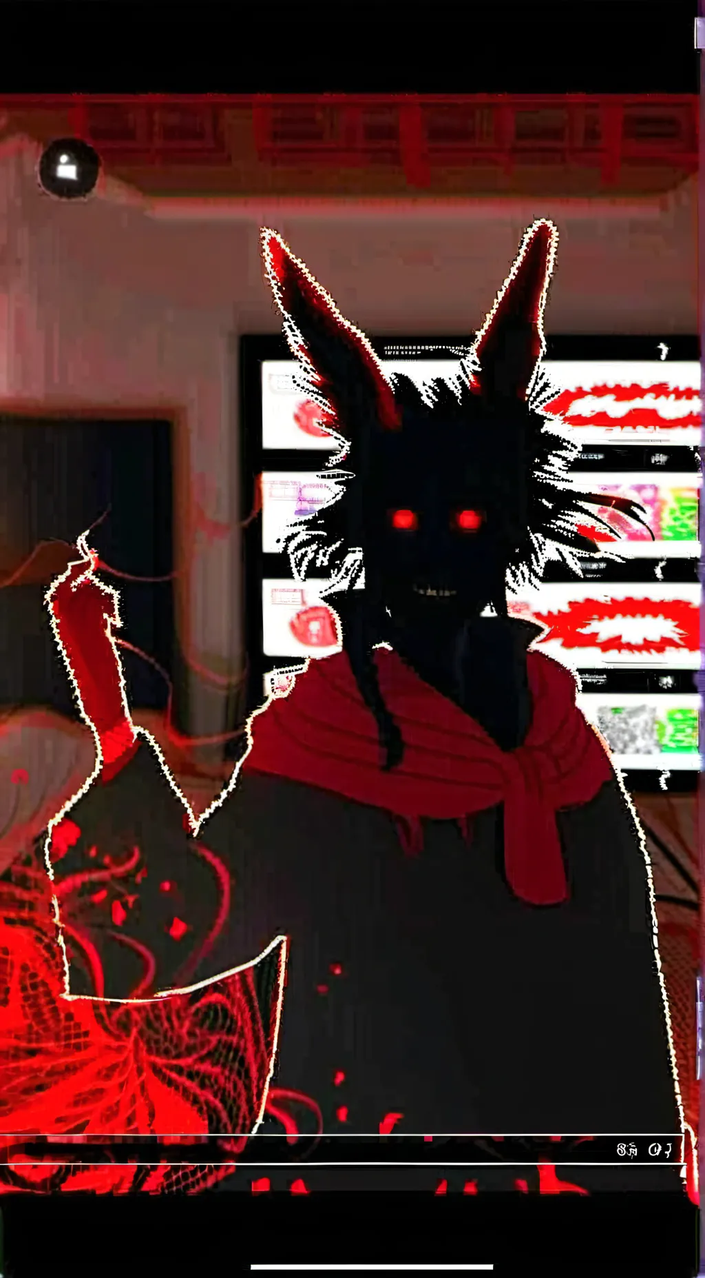 ai character: Vrchat crasher  background