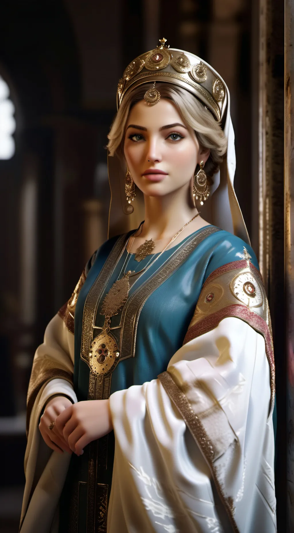 ai character: Theodora Komnene background