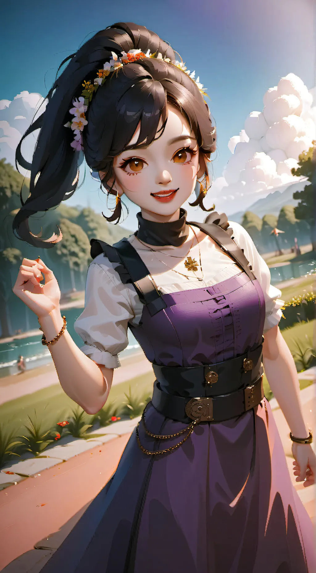 ai character: Katie background