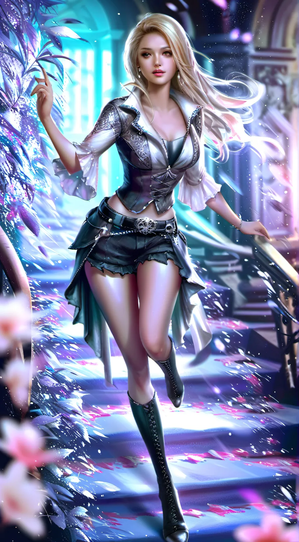 ai character: Sophia background