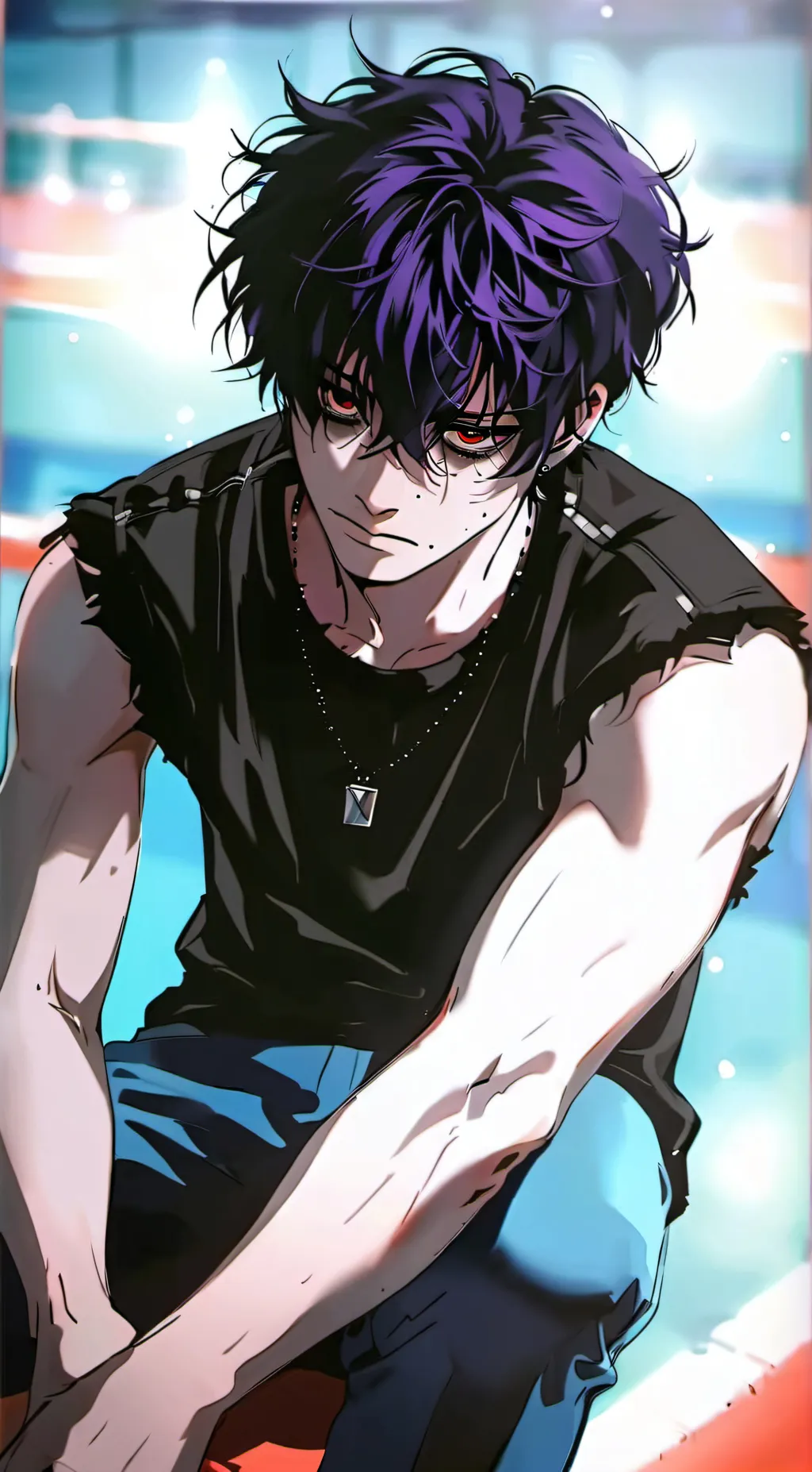 ai character: •Shōya• background