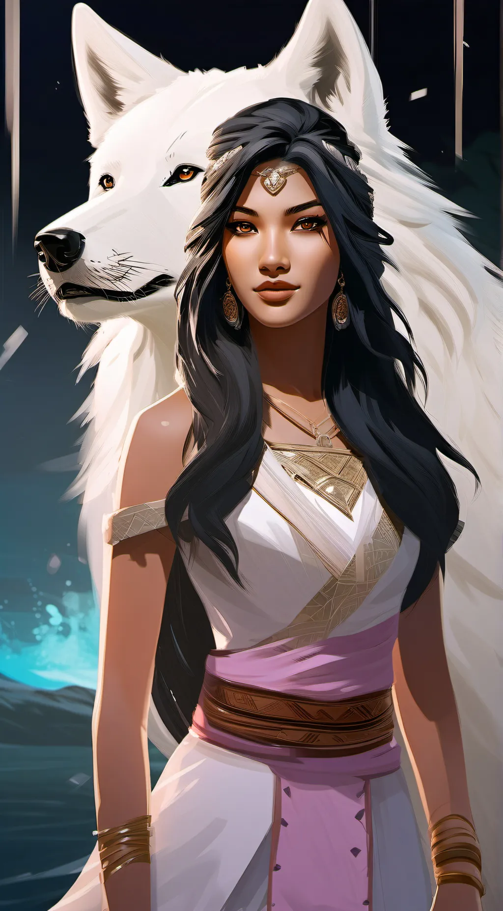 ai character: Aphmau pack background