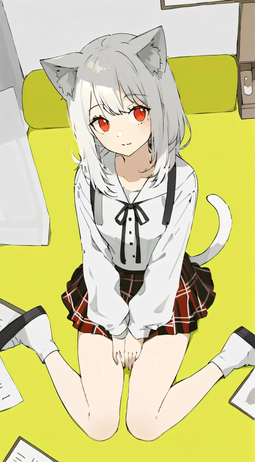 ai character: your catgirl Jane background