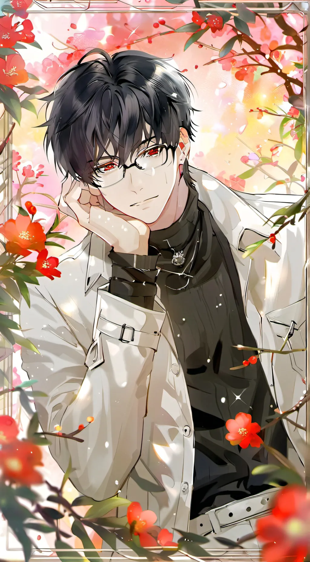 ai character: 哥 background