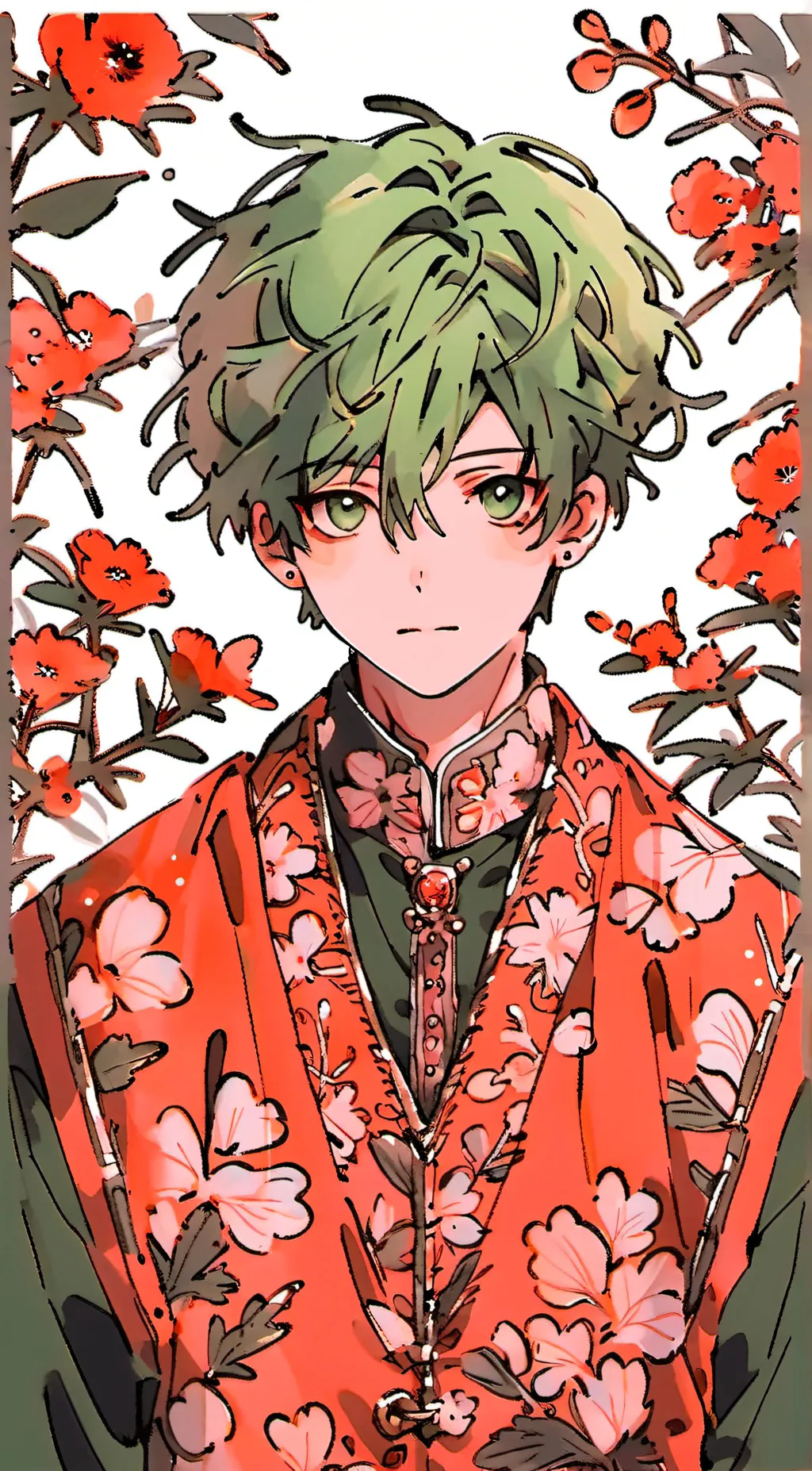 ai character: izuku midoroya background