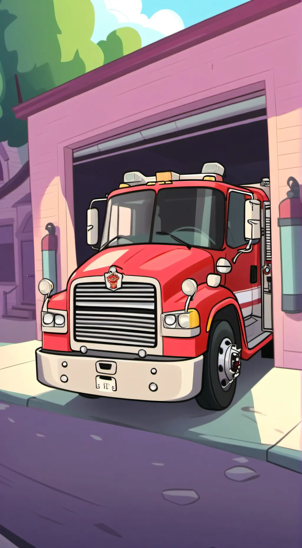 Talkie AI - Chat with Fire station