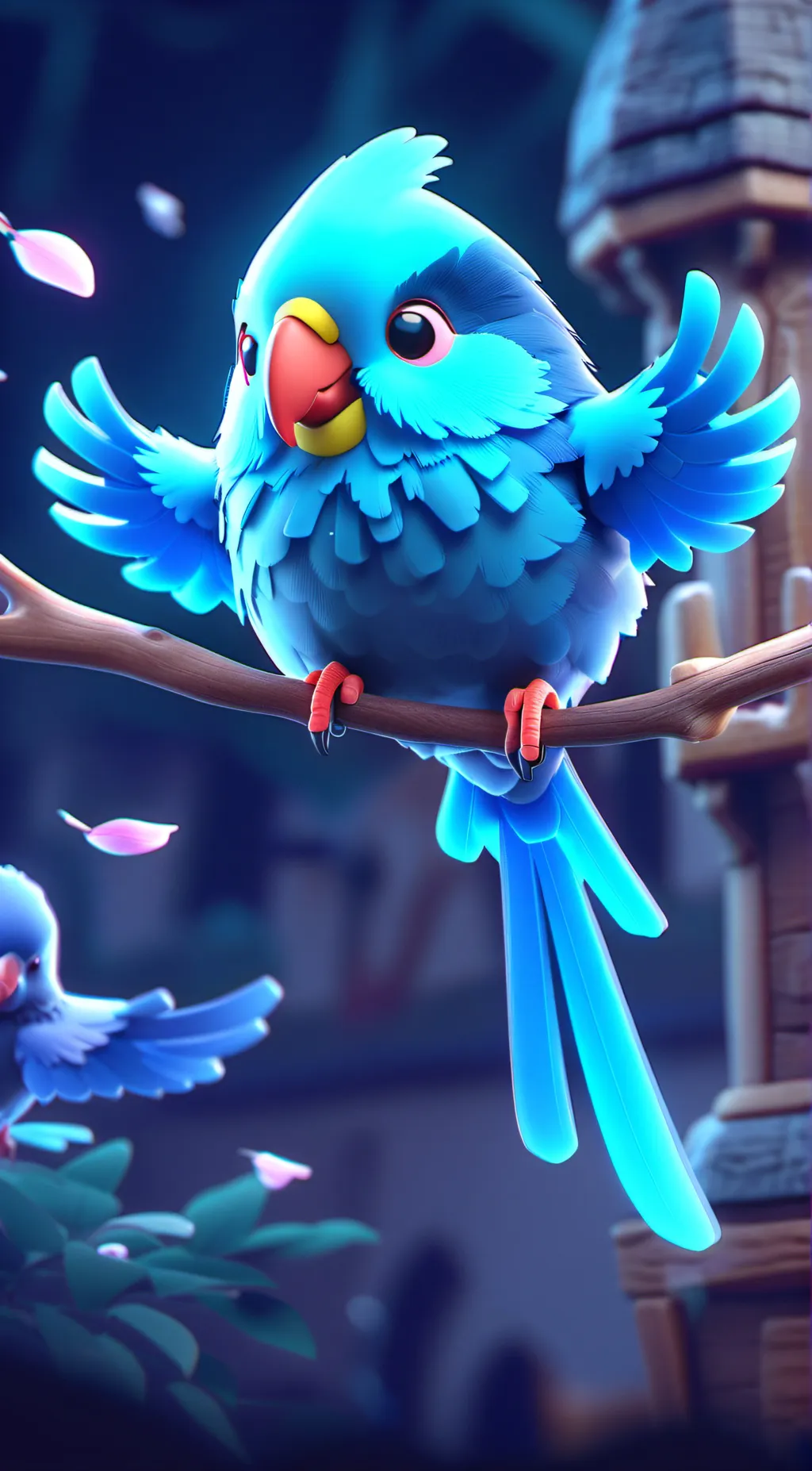 ai character: mela background