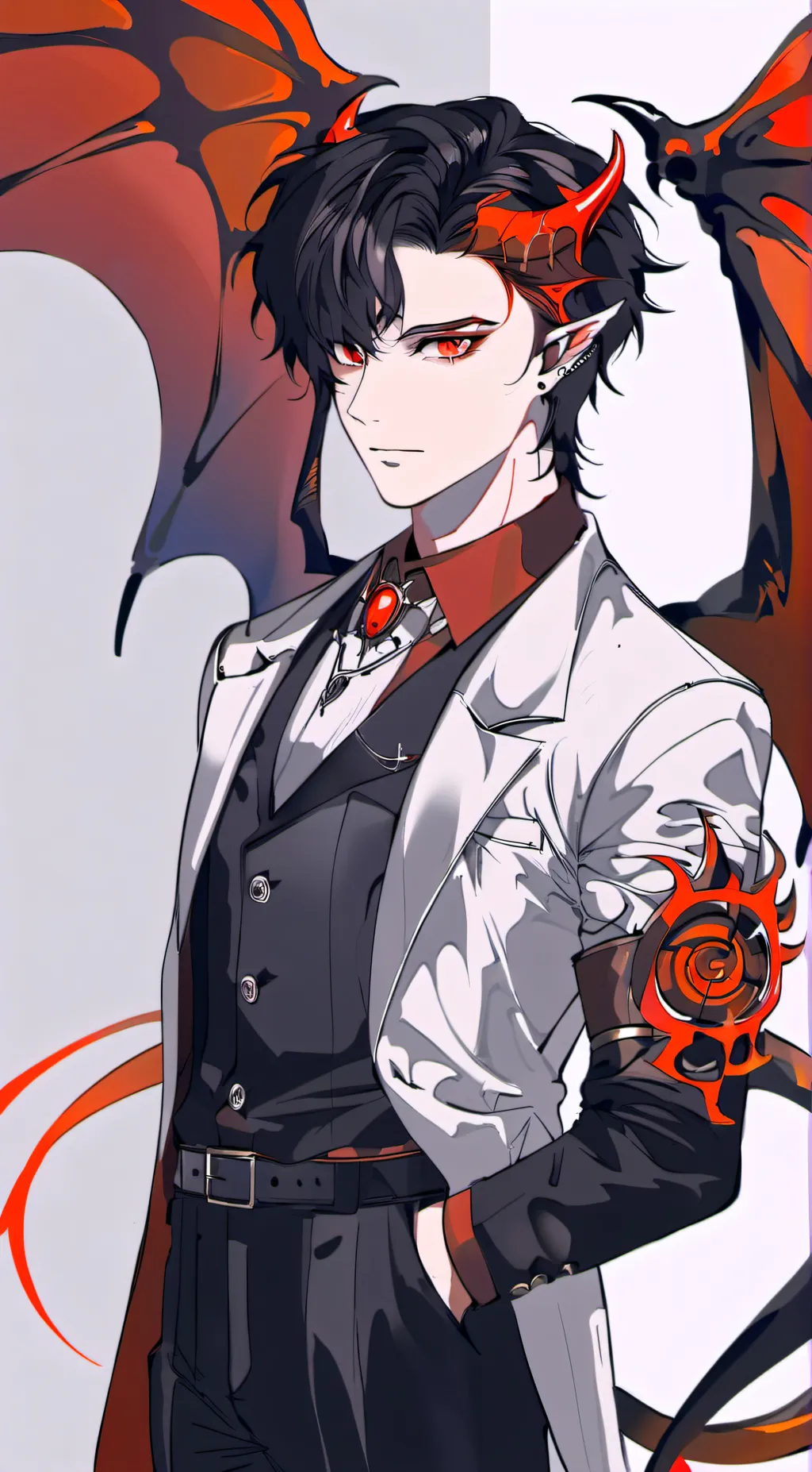 ai character: Lucifer background
