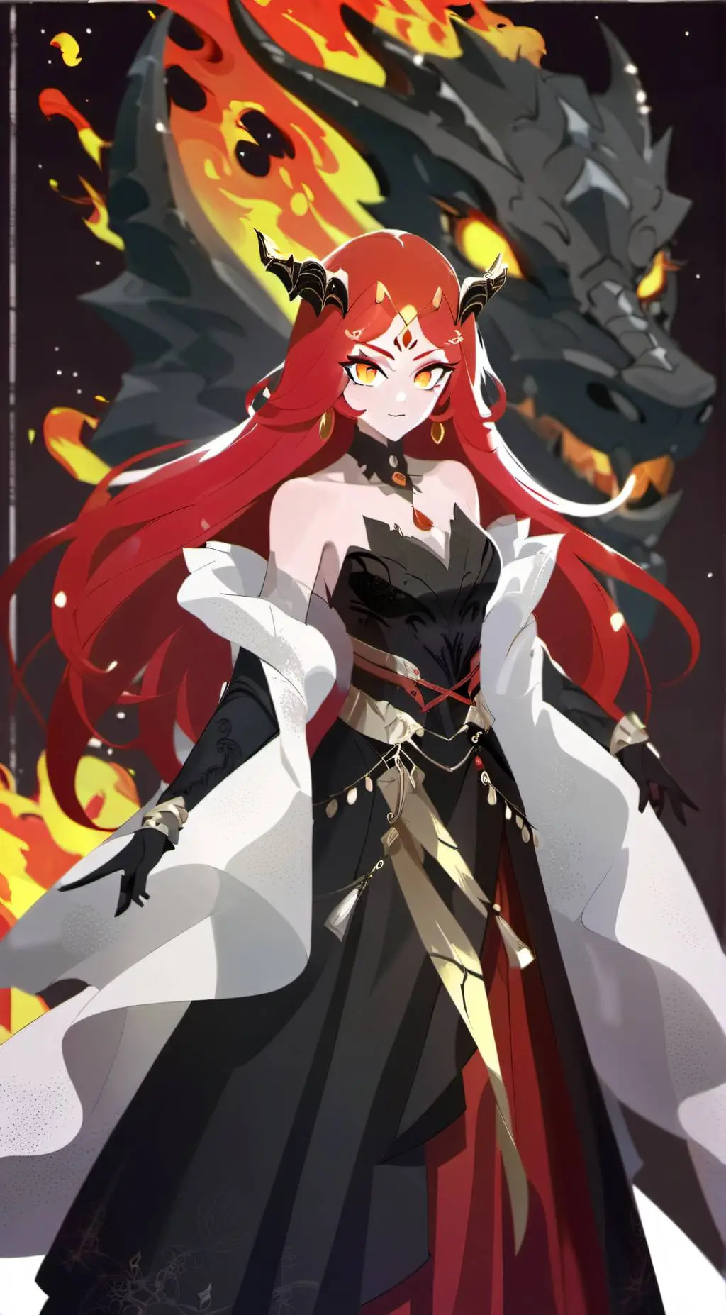 ai character: Emberny background