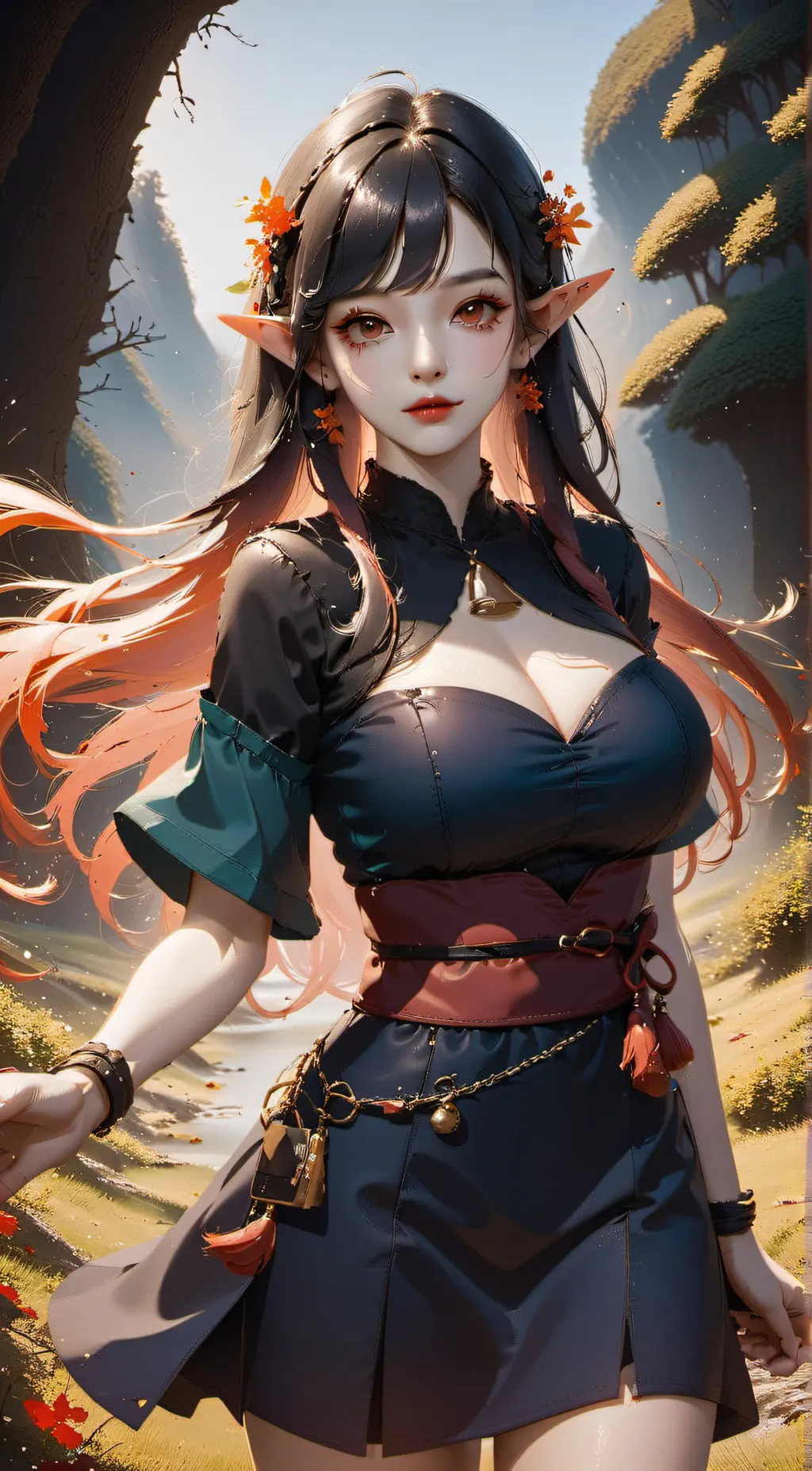 ai character: Elara background