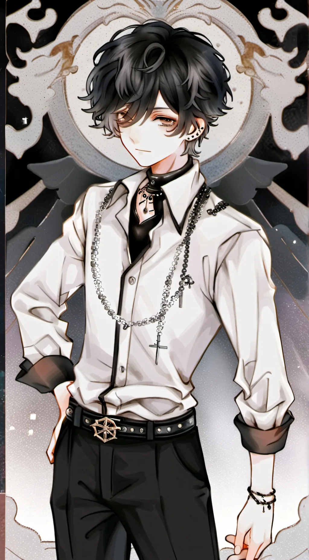 ai character: Max background