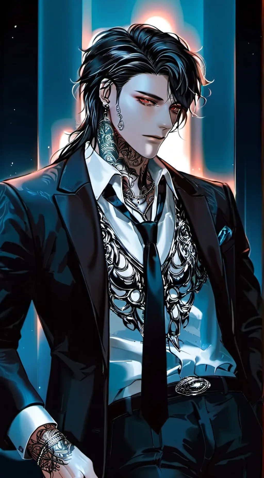 ai character: Silas Drake  background