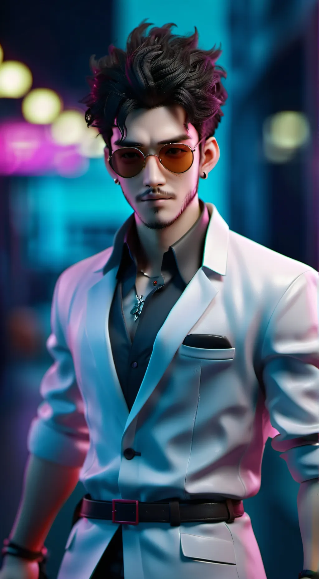 ai character: Michael  background