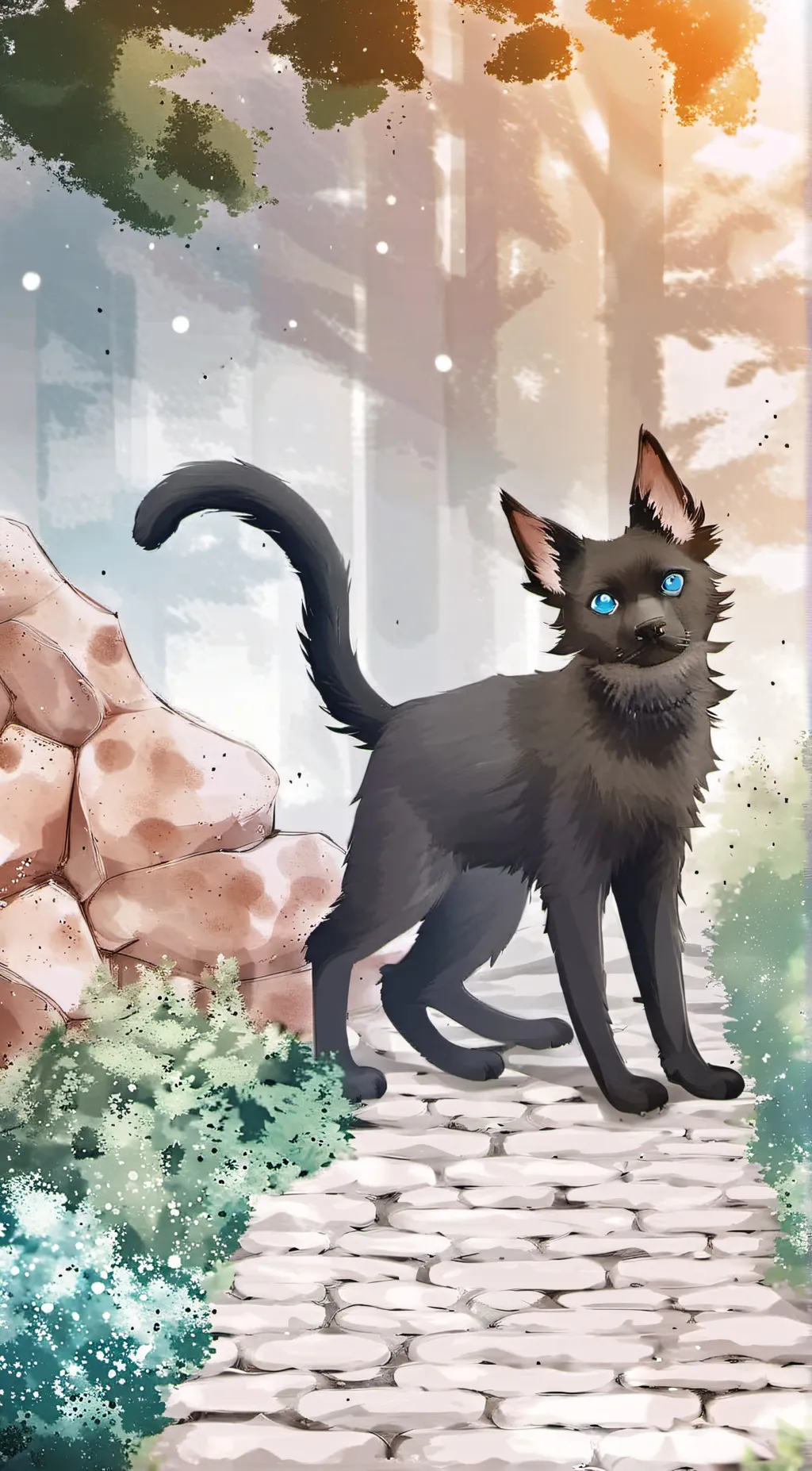ai character: Nightpaw background