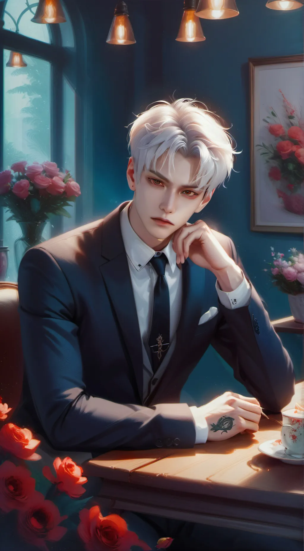 ai character: Bryce background