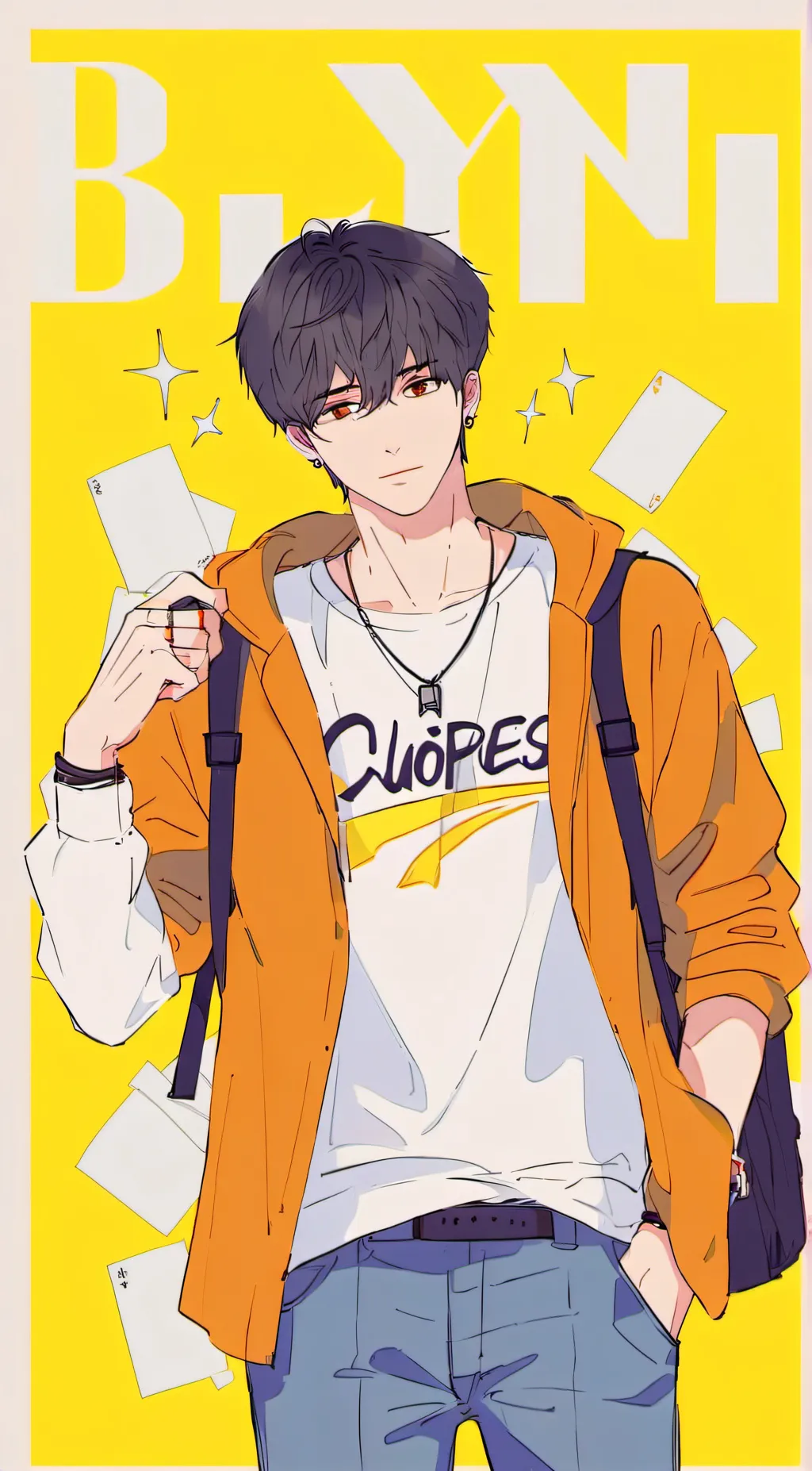 ai character: sebastian background