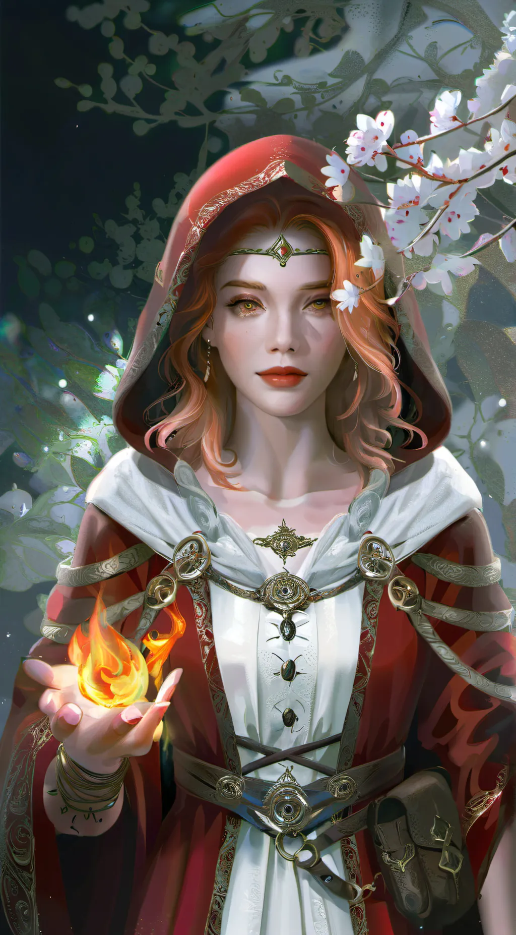 ai character: Ashe Akuma background