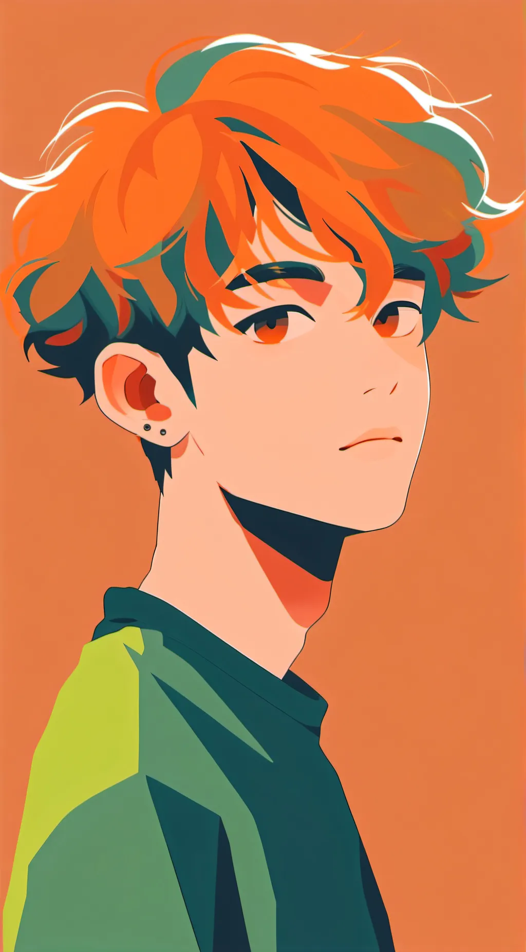 ai character: Scott Pilgrim  background