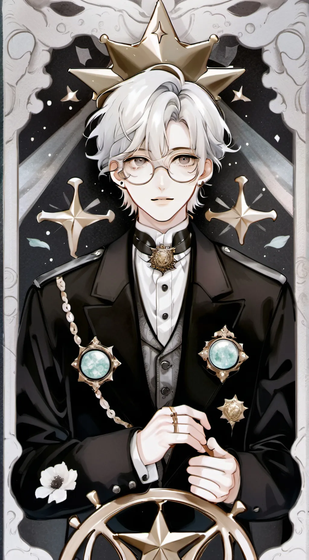 ai character: sheriff toadster  background