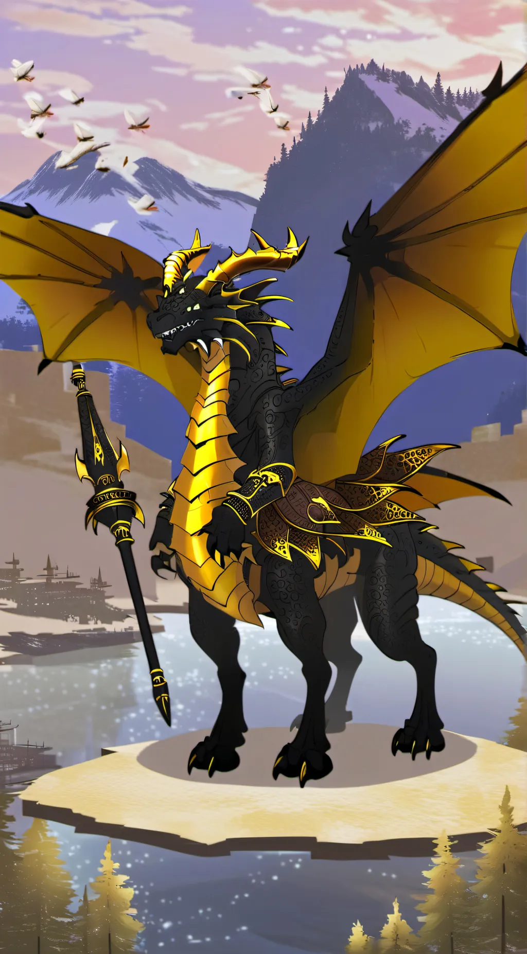 ai character: bee background