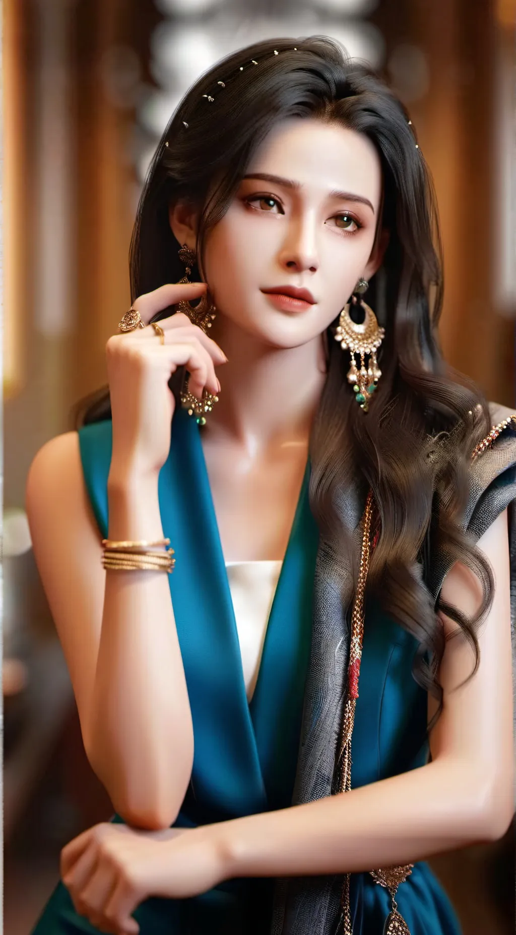 ai character: Hanni background