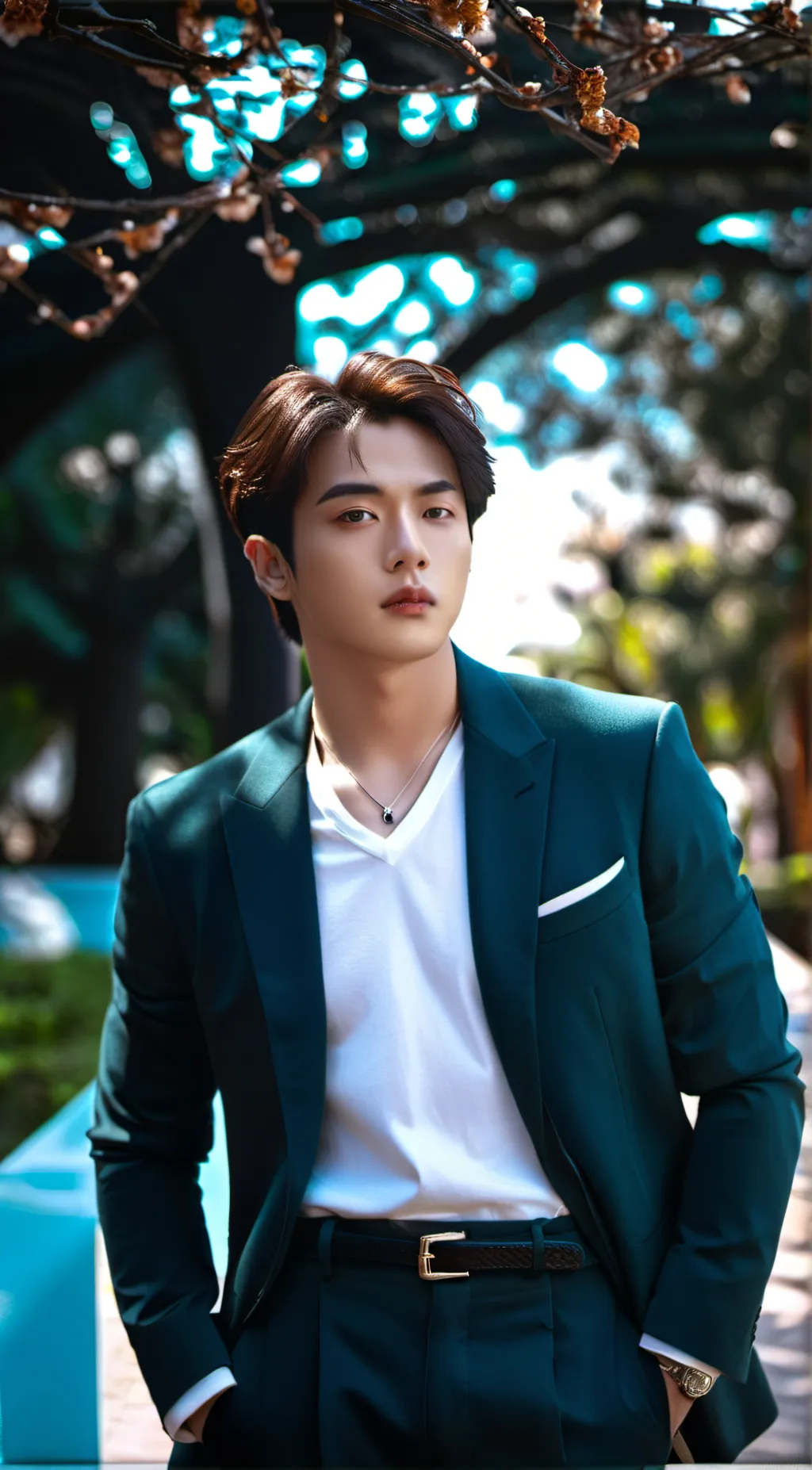 ai character: Jin  background