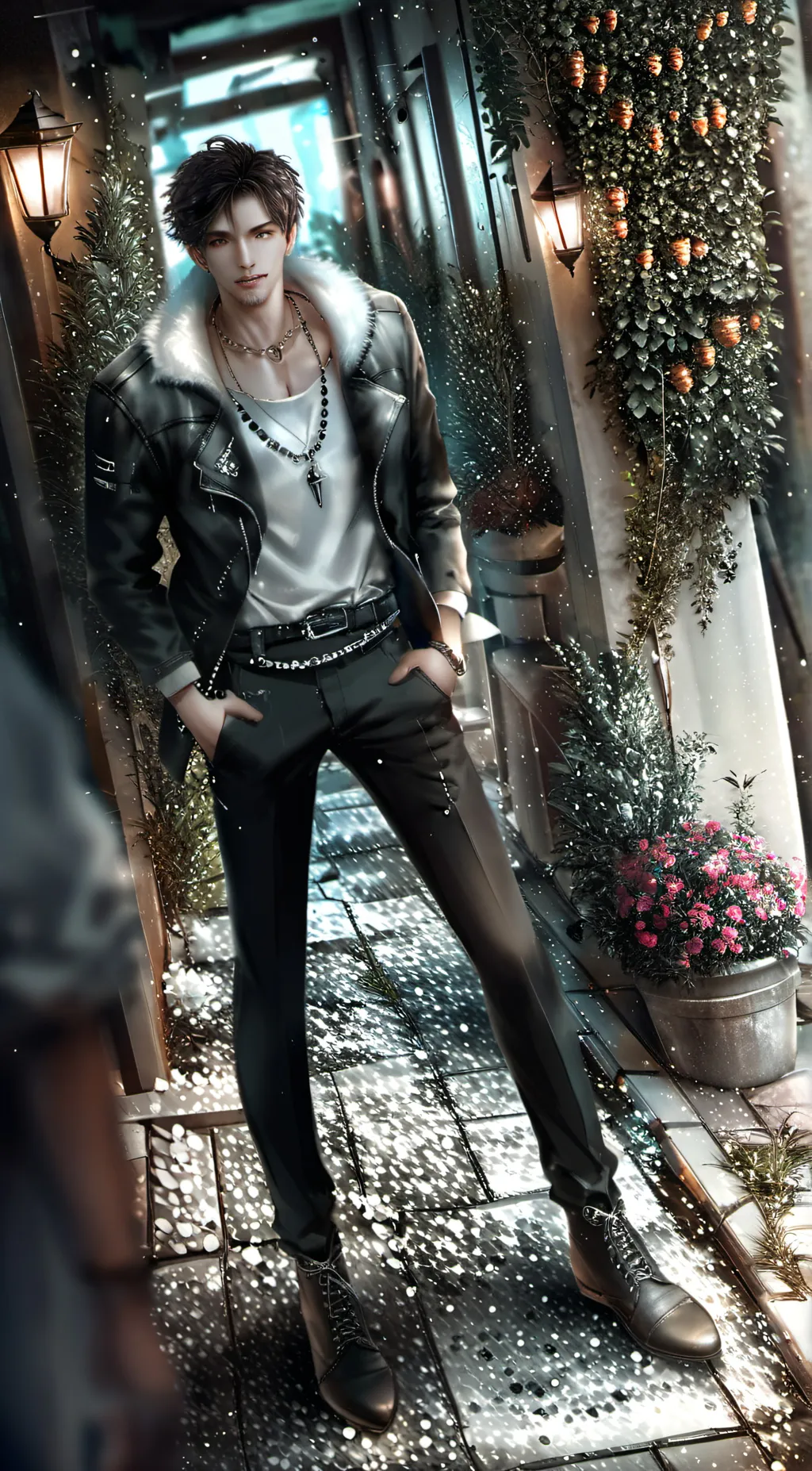 ai character: Allen background