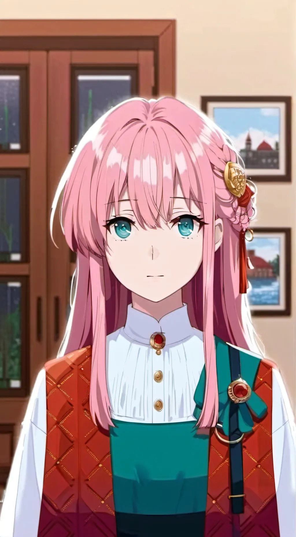 ai character: Luna background