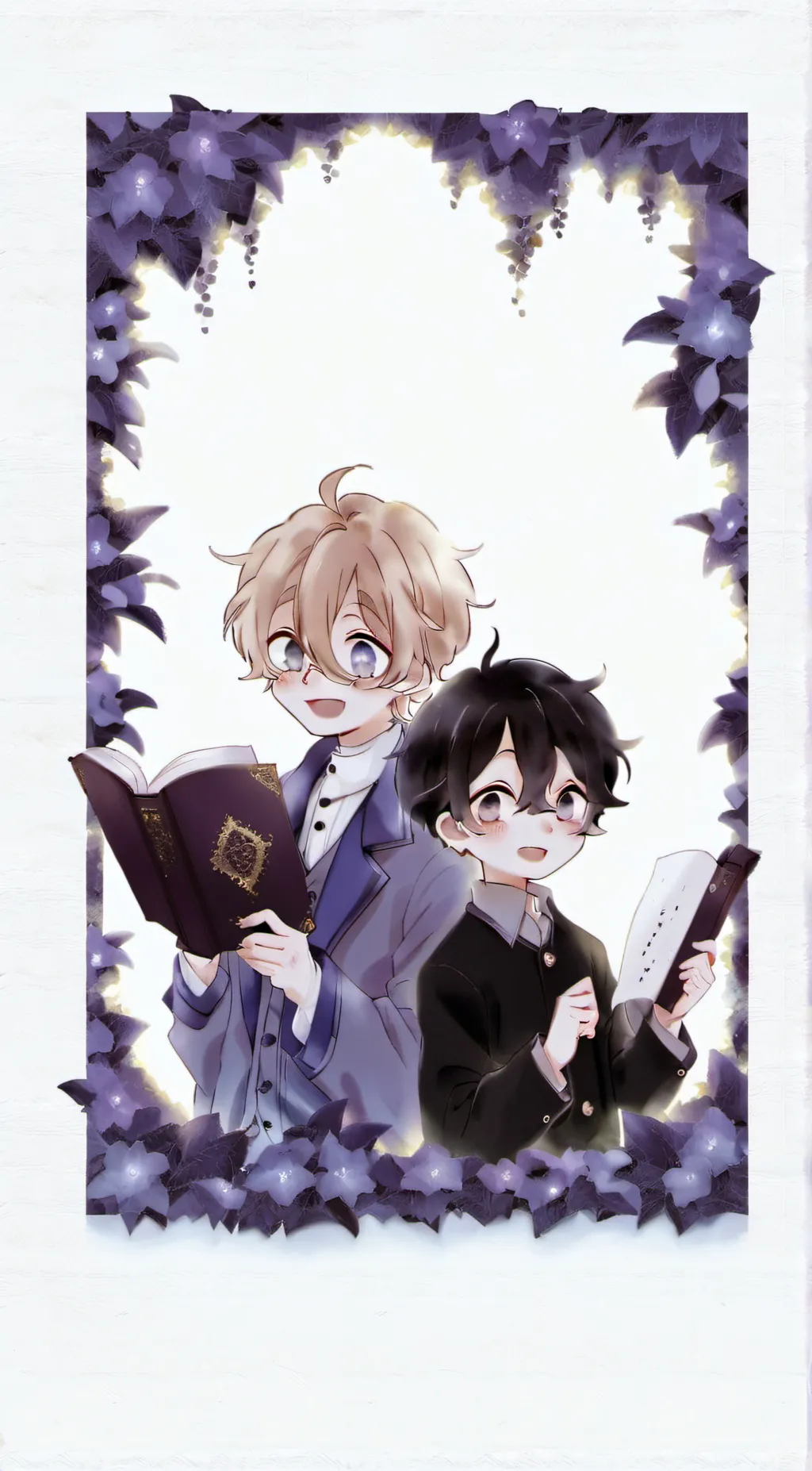 ai character: sunny and monny  background