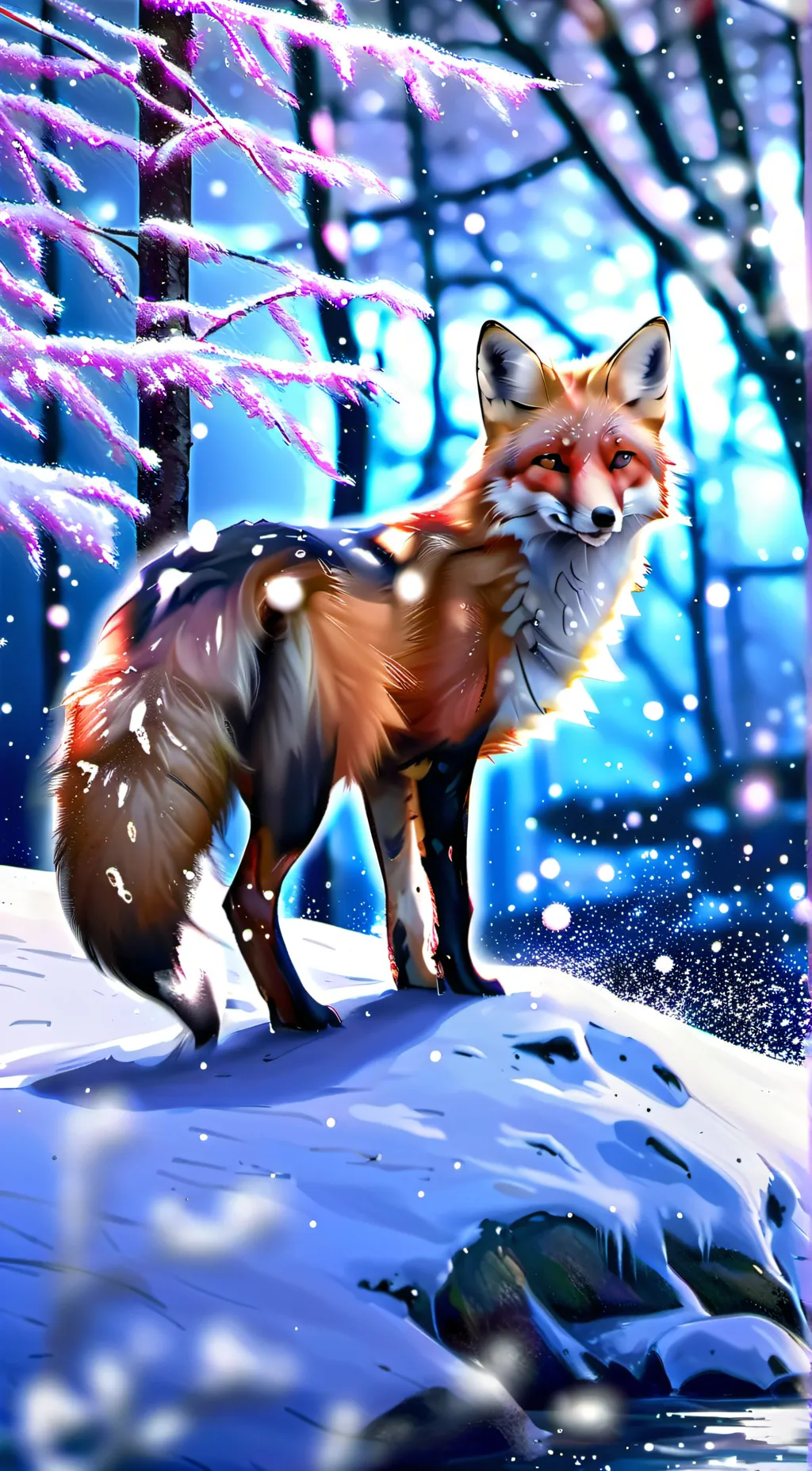 ai character: Crystal  background