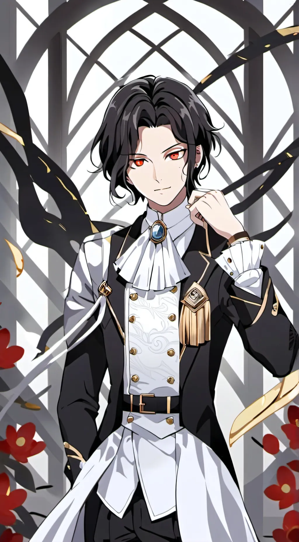 ai character: All upper moons background