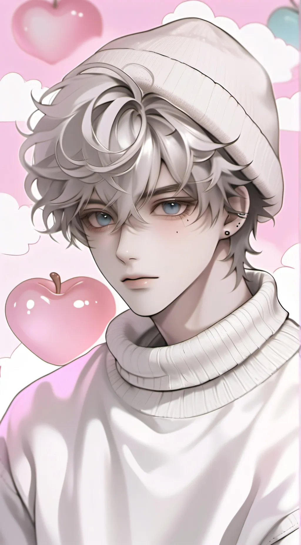 ai character: Luca💙 background