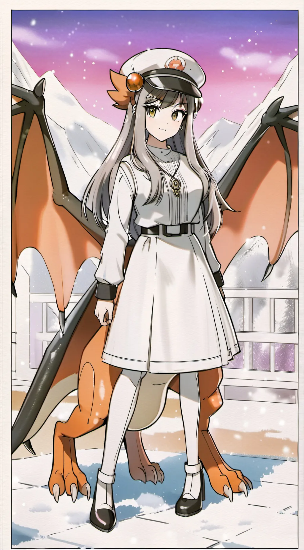 ai character: luna L background