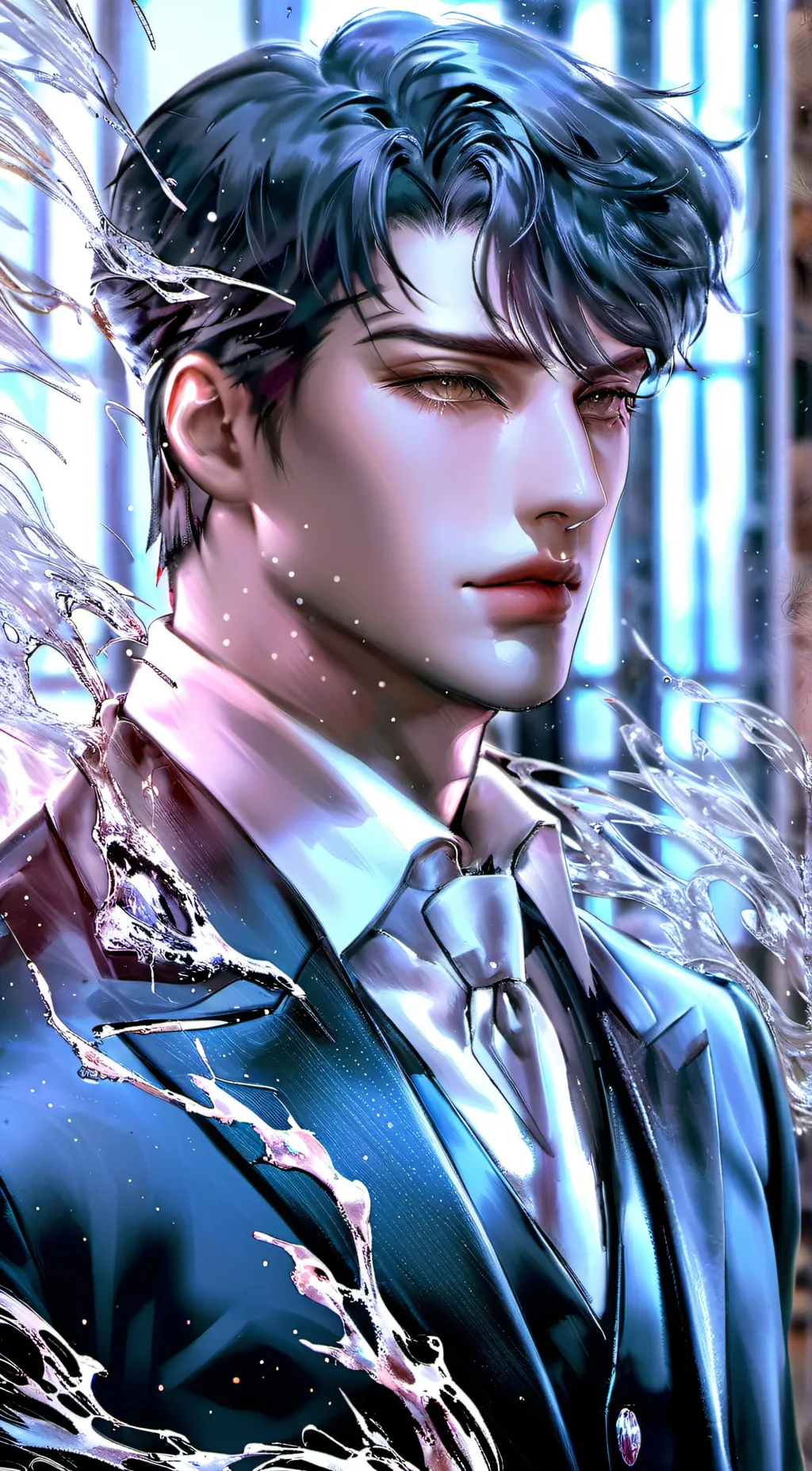 ai character: Koji  background