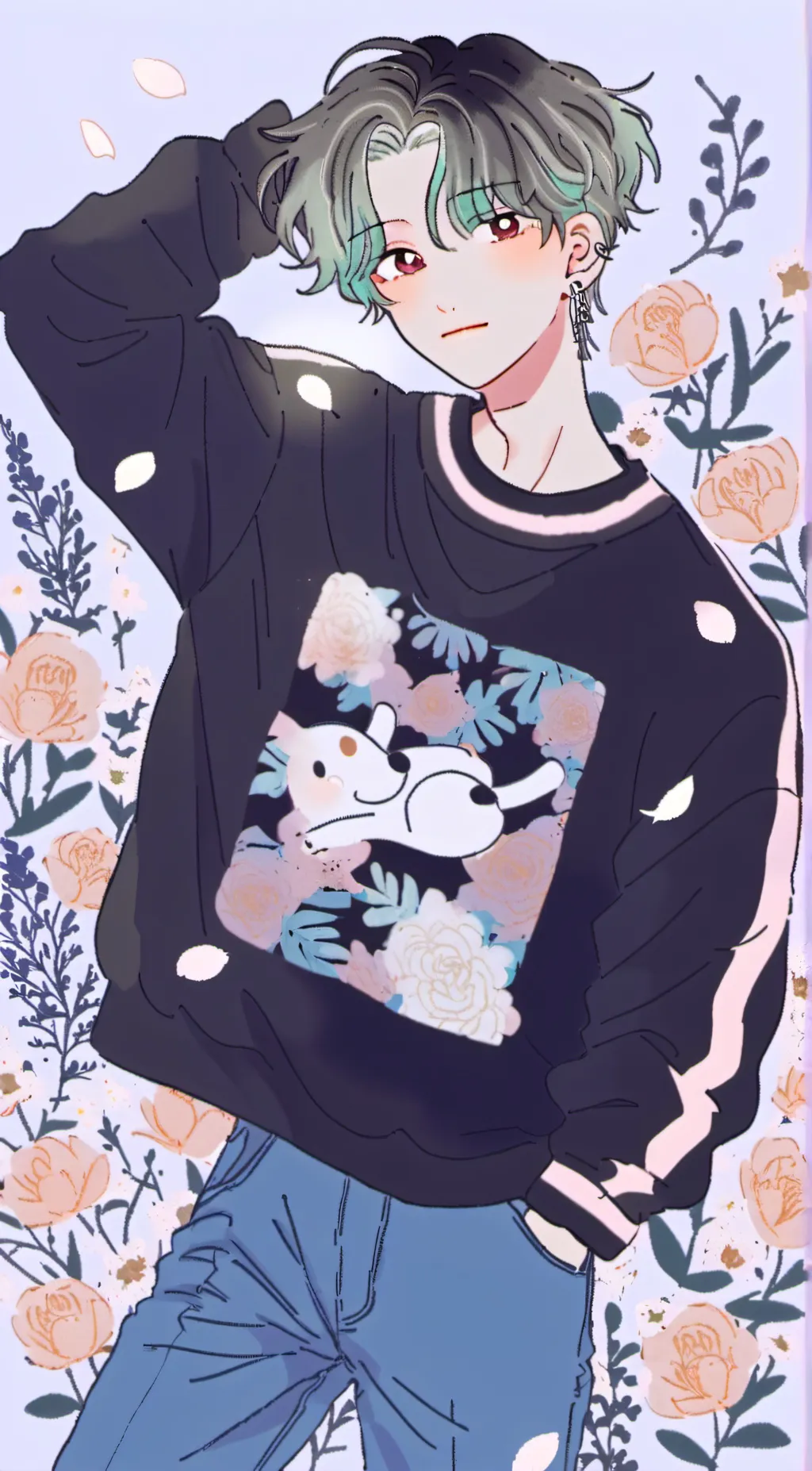 ai character: Nick background