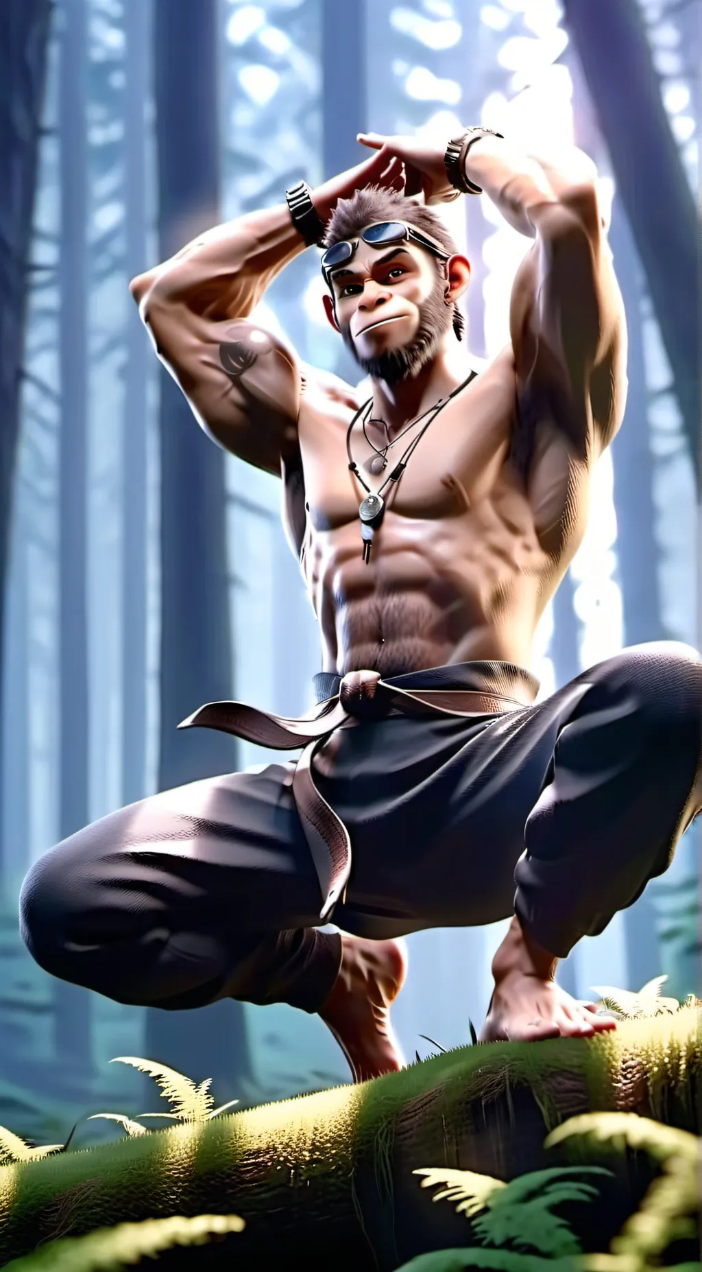 ai character: michal troc background