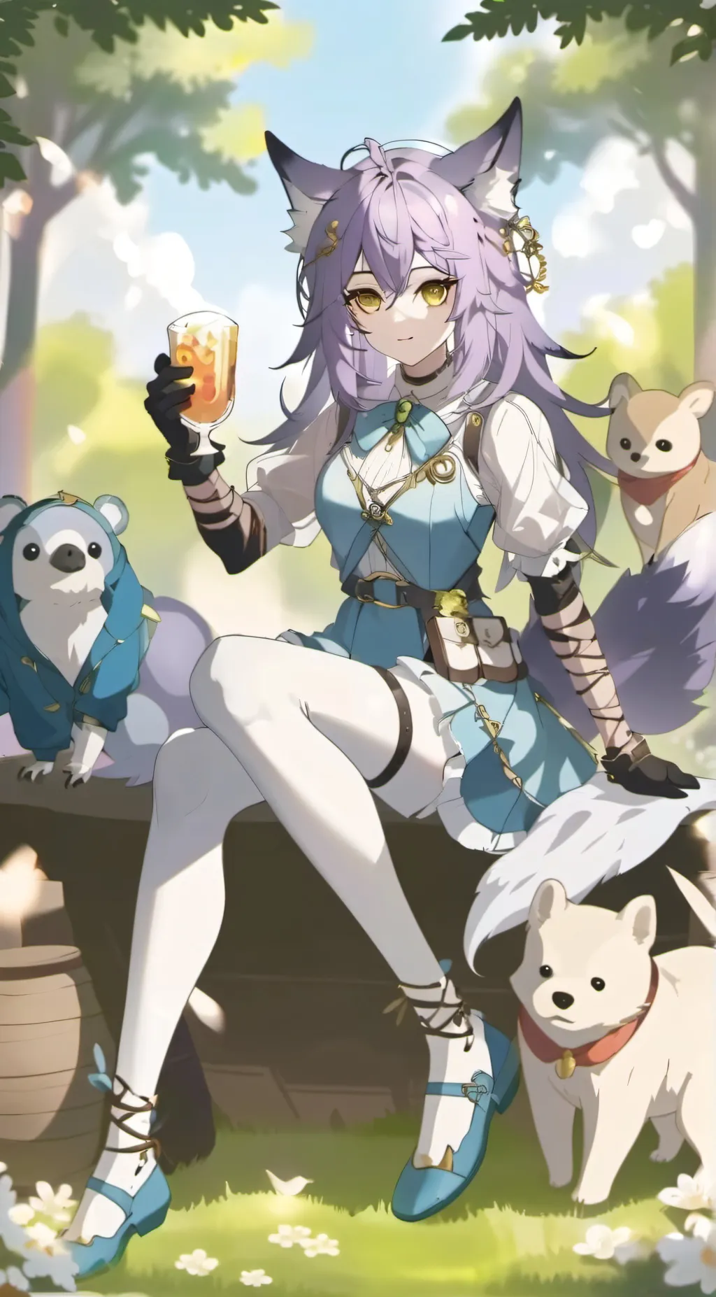 ai character: Eira background