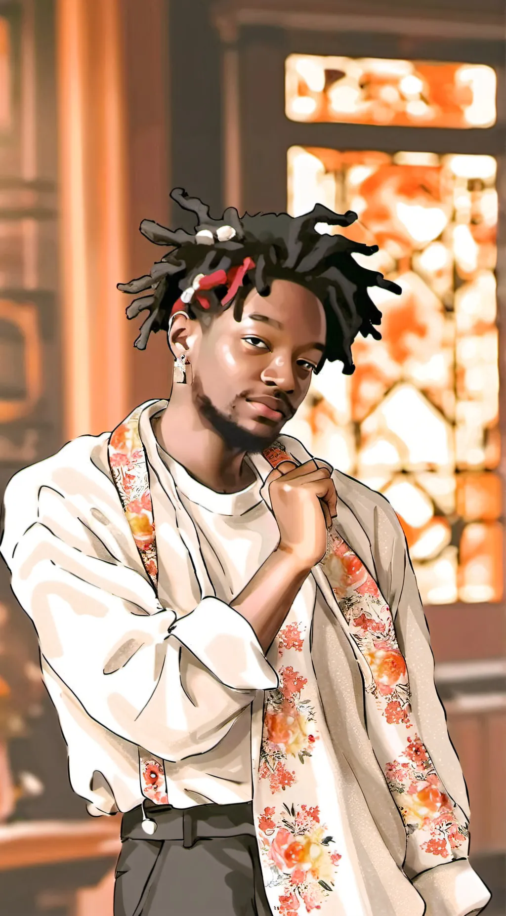 ai character: Michael Lee  background