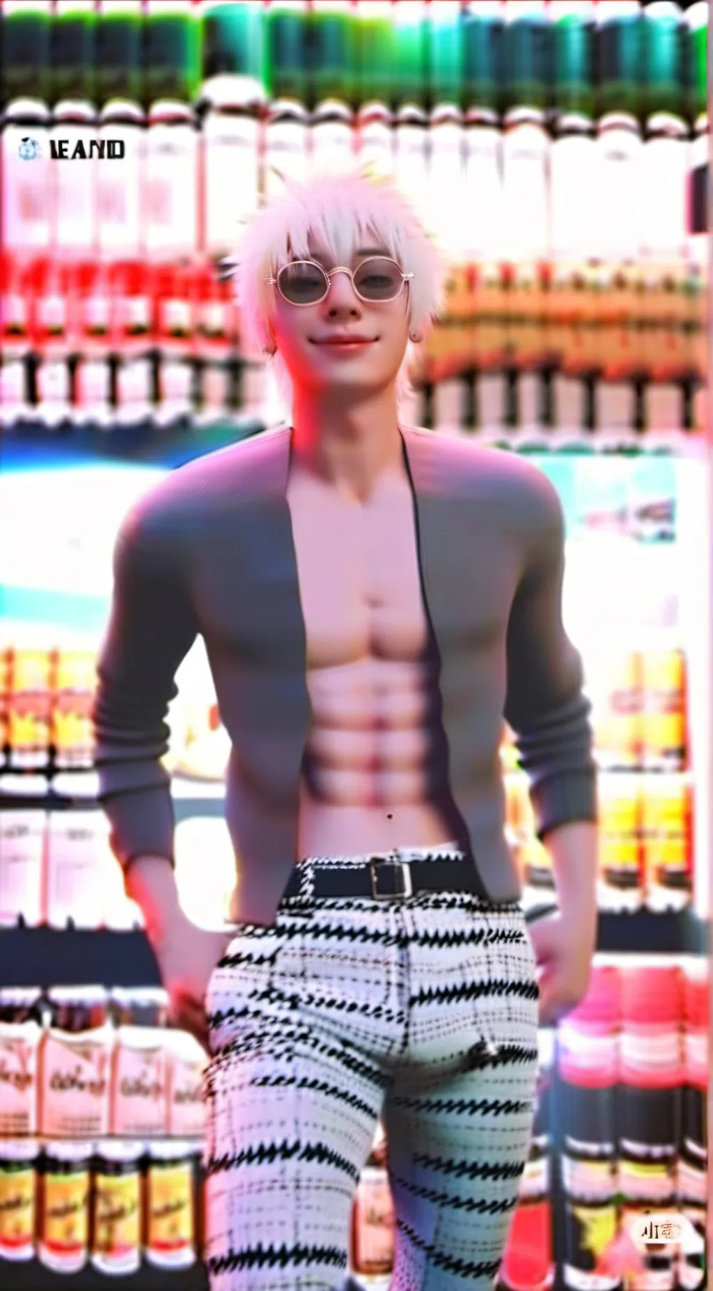 ai character: gojo background