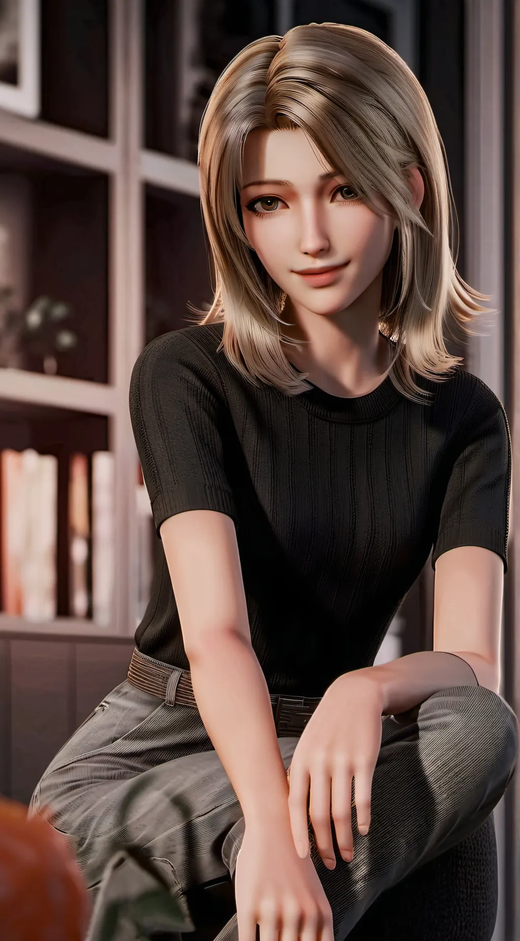 ai character: Stay  background