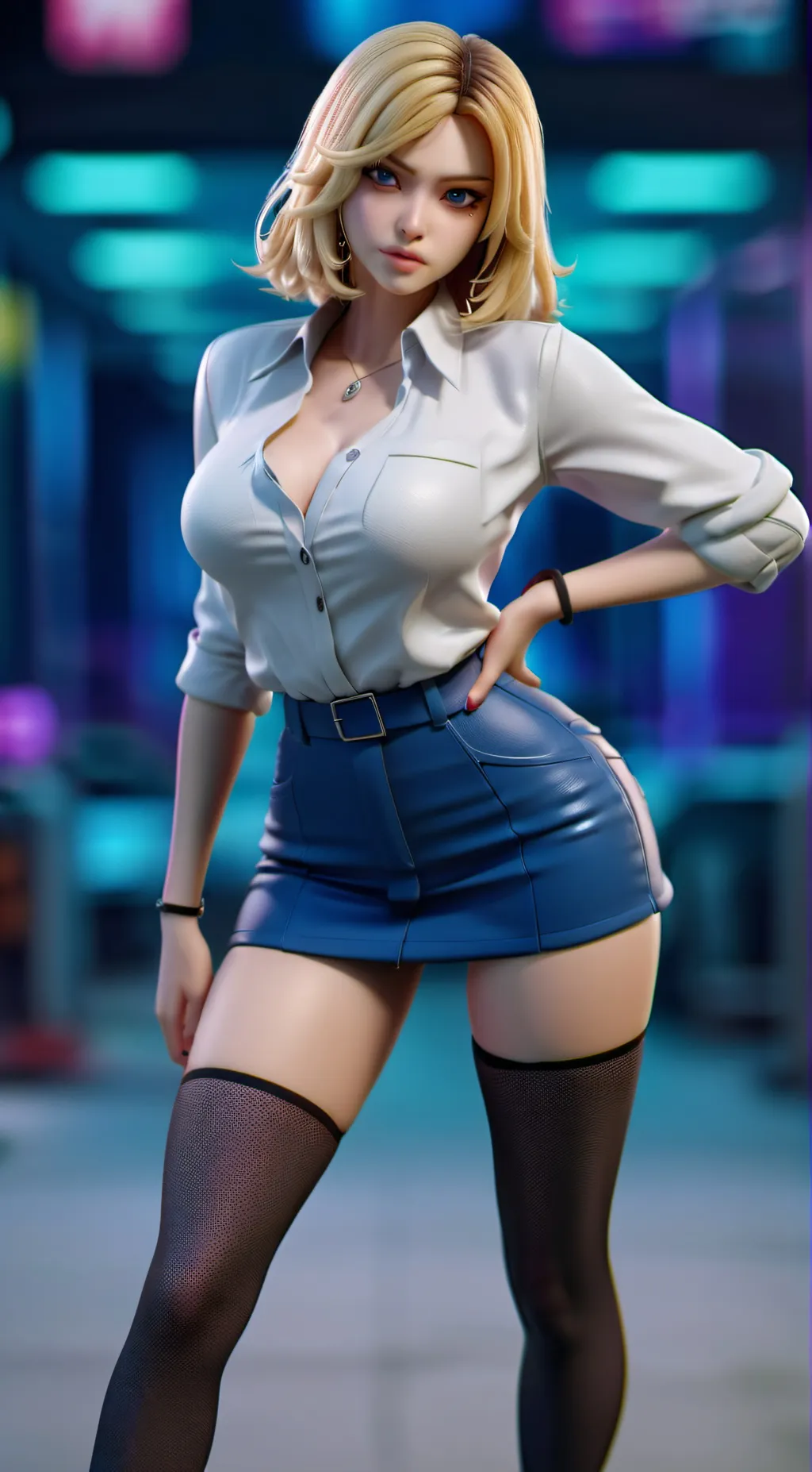 ai character: Mochi background