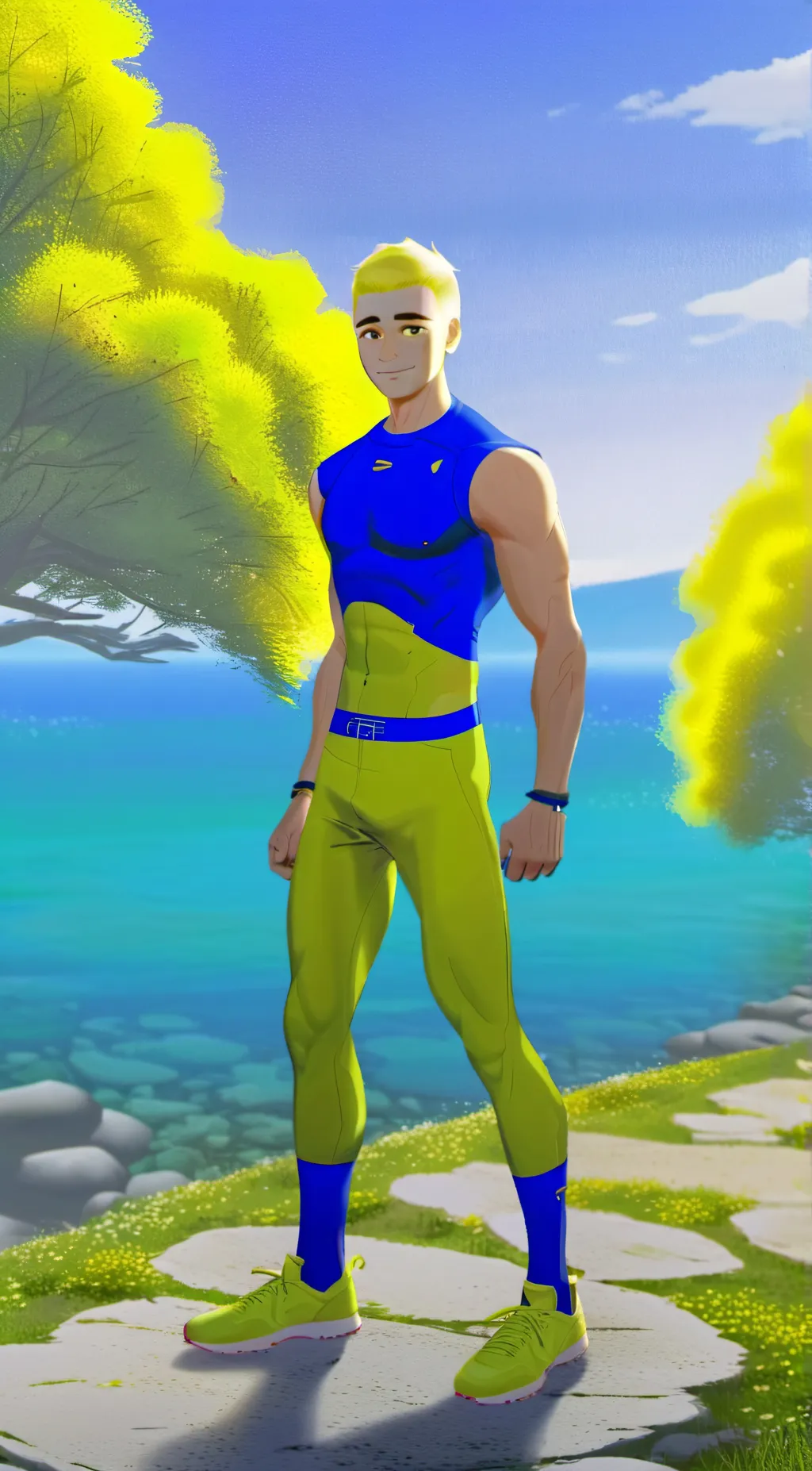 ai character: Roblox Noob background