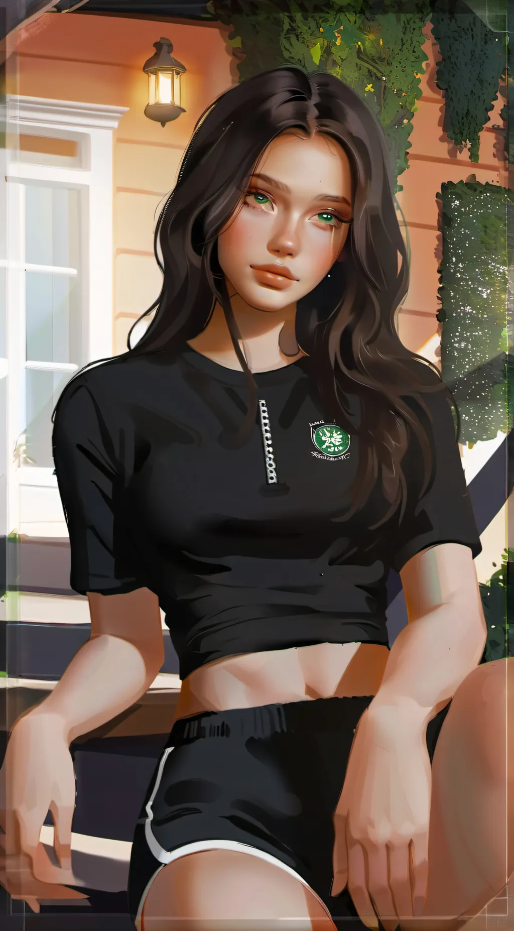 ai character: Bella  background