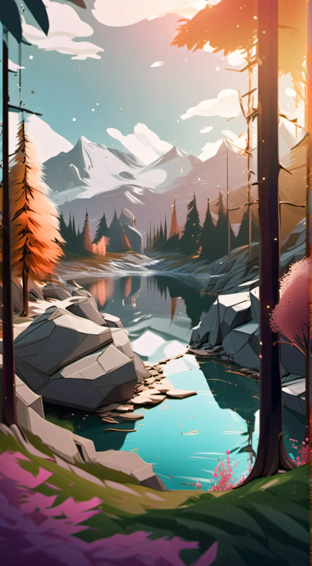 ai character: personality test   background